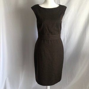 Sacoor Brothers Wool Crew Neck Women's Sleeveless Size Small Dress